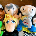 * HAUSKAT JA HYVÄT MUPPET SHOW KÄSINUKET / FIGUURIT 7 KPL * - pikkukuva 5
