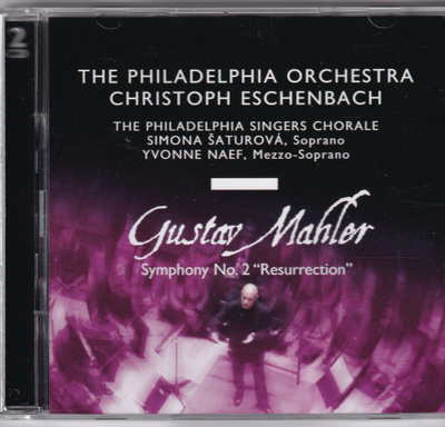 Mahler - Sinfonia no 2 - CD-levy