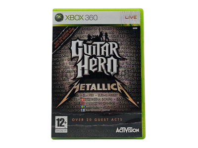 X360 - Guitar Hero Metallica (CIB)