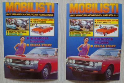 Minimoi nro 183 : Mobilisti -postikortit 2 kpl
