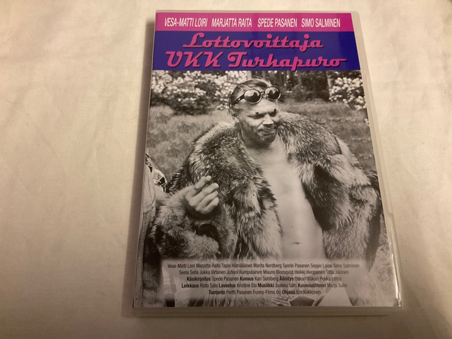 Lottovoittaja UKK Turhapuro  (dvd)