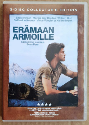 ERÄMAAN ARMOILLE – MINT! Suomi 2-DVD 2007 - Into the Wild