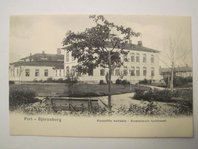 VANHA Postikortti Pori Varhainen HUIPPUKUNTO 1900-luku