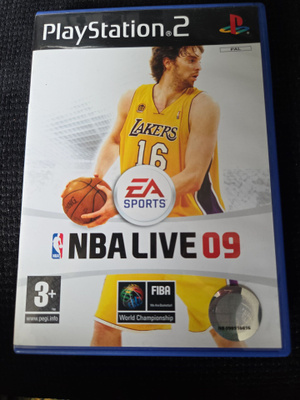 NBA Live 09, PS2 -peli