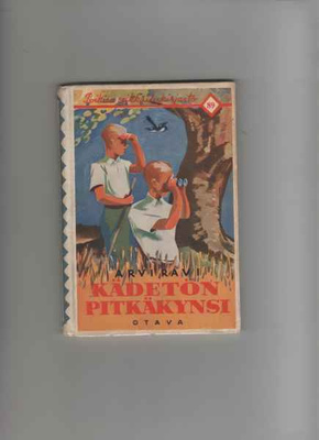 Ravi,Arvi: Kädetön pitkäkynsi,Otava 1940 ,(PSK 89),hyväkunto