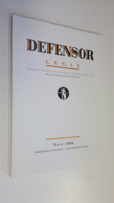 Defensor legis n:o 6/2006