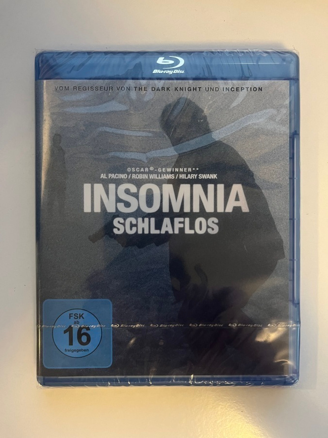 Insomnia (2002) Al Pacino, Robin Williams, Hilary Swank (BD)