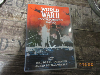 World War II Tyynenmeren Raivo dvd.