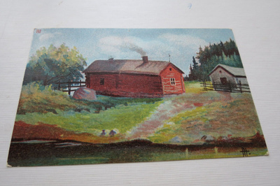 ARTHUR HEICKELL 1910 KULKENUT KORTTI