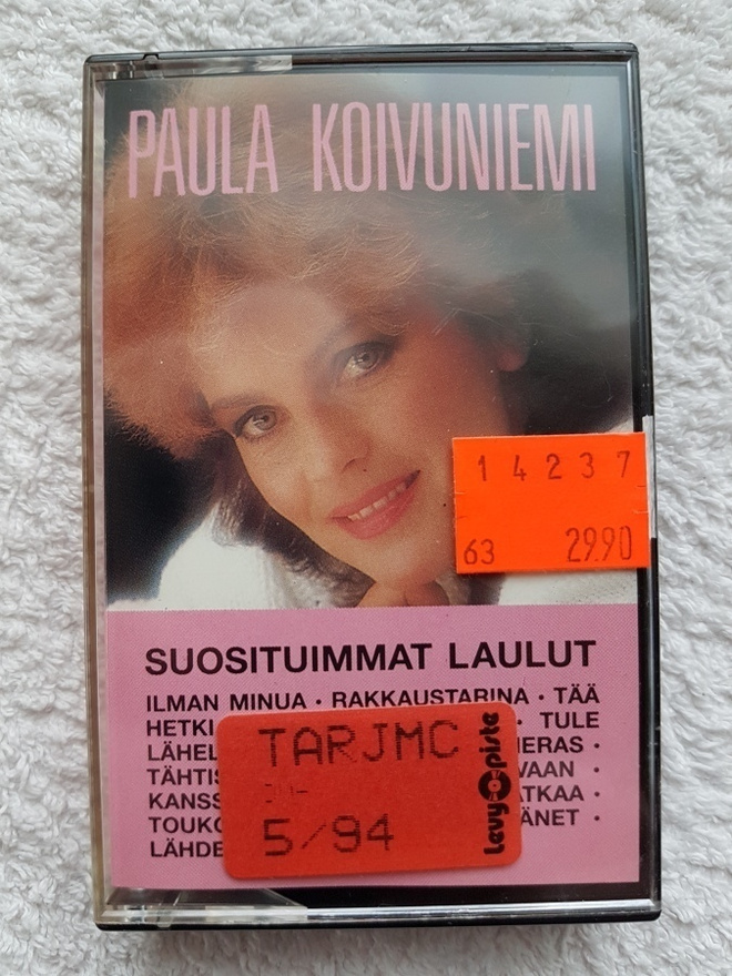 Paula Koivuniemi – Suosituimmat Laulut C-KASETTI