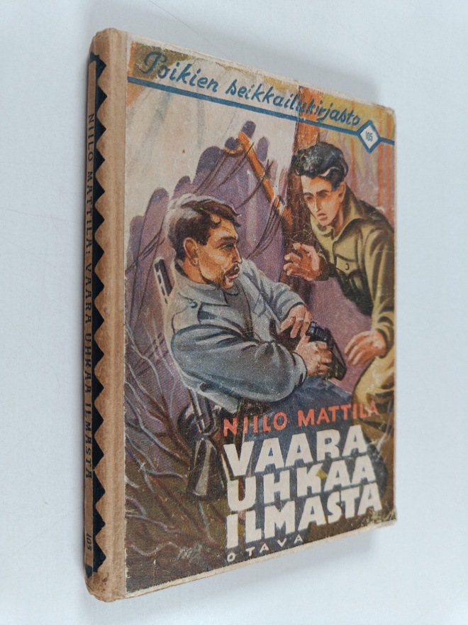 Niilo M. Mattila : Vaara uhkaa ilmasta : seikkailukertomus