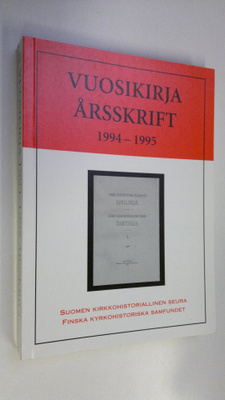 Suomen kirkkohistoriallisen seuran vuosikirja 1994-1995