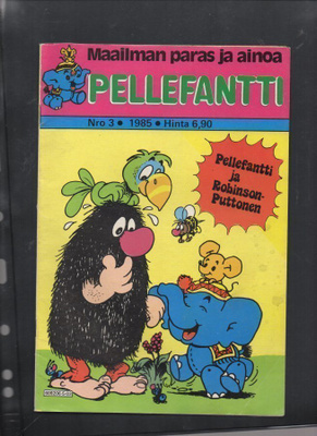 PELLEFANTTI n:o 3 19085 Pellefantti ja Robinson-Puttonen.
