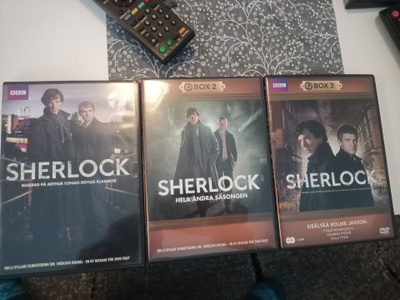 Uusi Sherlock : kaudet 1-3 (6dvd)