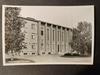 Postikortti Kuusankoski Kouvola 1950-l Alkup.Mallikappale