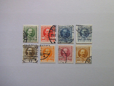 TANSKA Mi 53-59 o