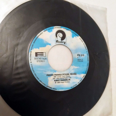 Kake Randelin - Pakko painaa pitkää päivää   7'' sinkku