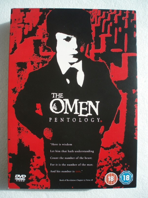 Omen kokoelma DVD viisi elokuvaa