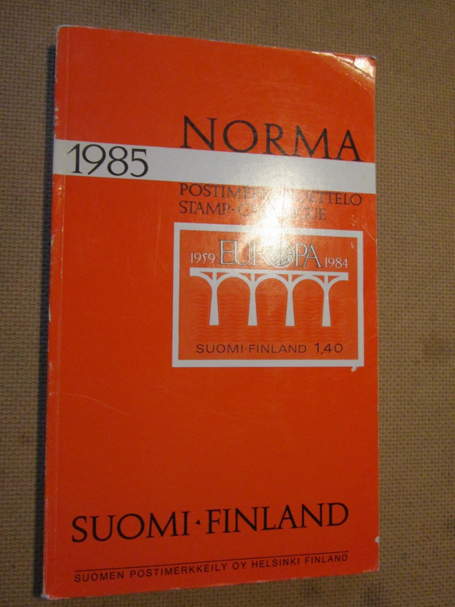 Norma Suomi postimerkkiluettelo 1985