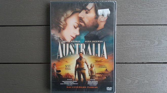 DVD: Australia (Nicole Kidman, Hugh Jackman 2008) UUSI