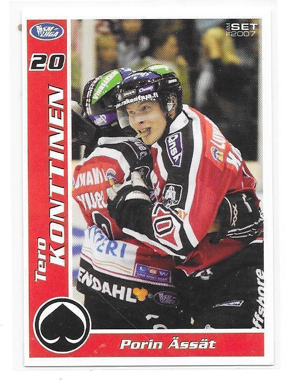2006-07 Ässät TeamSet #8 Tero Konttinen