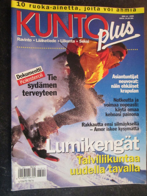 KUNTO PLUS LEHTI 14 / 1996 SISÄLTÖSIVUT 3 JA 4