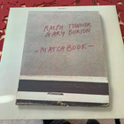 RALPH TOWNER * GARY BURTON: Matchbook. *GER 1975 - pikkukuva 1