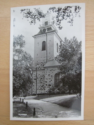 VANHA Postikortti Kuopio 1930-l Alkup. Mallikappale