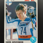 1987 Panini Ski #162 Harri Kirvesniemi - pikkukuva 1