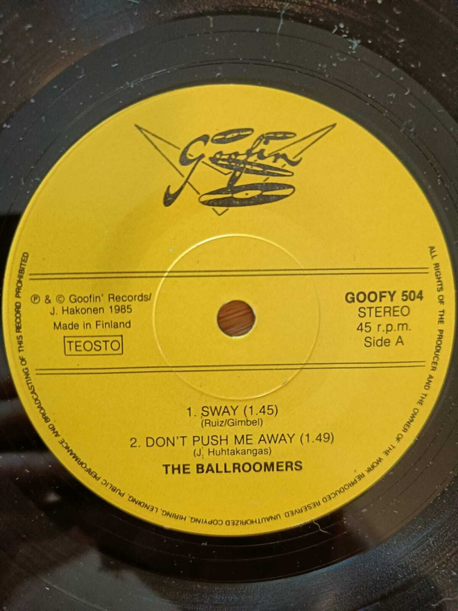 AUCTION - THE BALLROOMERS EP