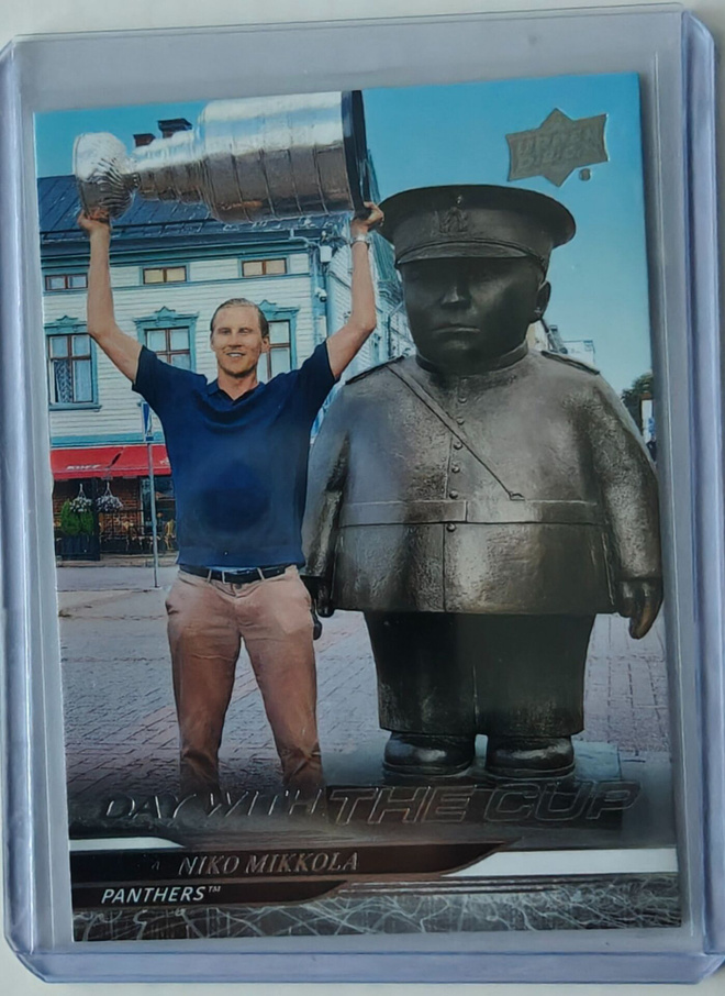 Niko Mikkola 2024-25 UD Extended Series Day With The Cup SSP
