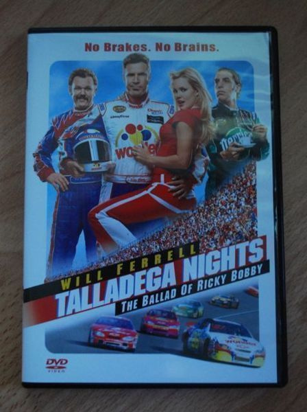 Talladega Nights DVD (Will Ferrell, John C.Reilly)