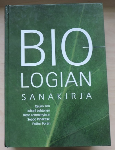 Biologian sanakirja