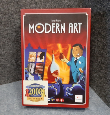 Modern Art lautapeli.( vuoden peli 2008 ). Uudenveroinen