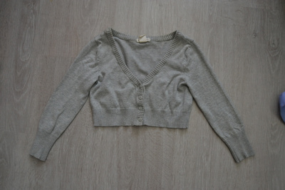 H&M harmaa bolero 134/140