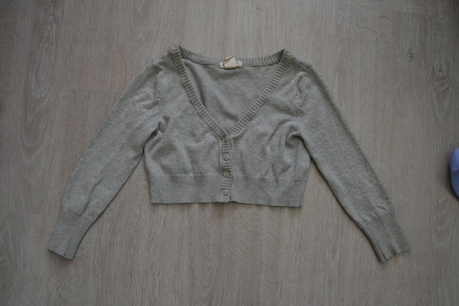 H&M harmaa bolero 134/140