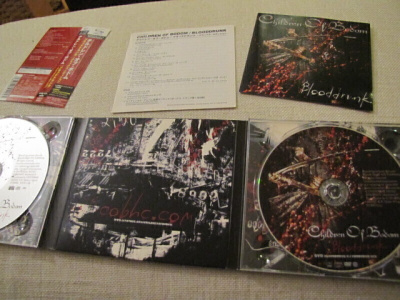 Children of Bodom Blooddrunk cd dvd digipak japani obi