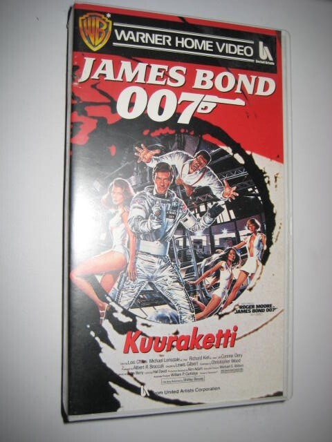007, Kuuraketti - Vhs
