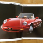Esite Alfa Romeo Spider, noin vuodelta 1990 - pikkukuva 2