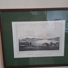 Kehystetyt litografia ja teräspiirros 1800-luvulta - pikkukuva 1