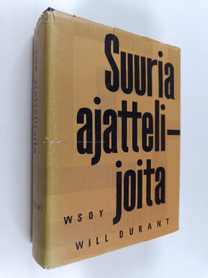 Will Durant : Suuria ajattelijoita