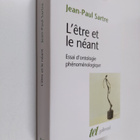 Jean-Paul Sartre : L'etre et le neant : essai d'ontologie... - pikkukuva 1