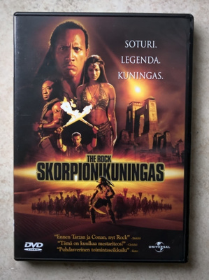 Skorpionikuningas, DVD. The Rock