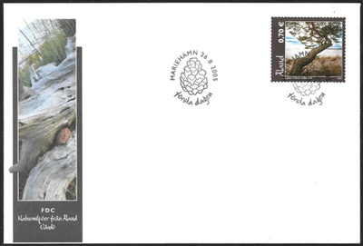 FDC Åland 2005  Ahvenanmaalaisia maisemia  LaPe ÅL 255