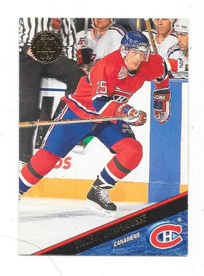 1993-94 LEAF #4 Vincent Damphousse , Montreal Canadiens