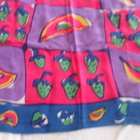 Laadukas Silkkihuivi 85cm x 80cm - pikkukuva 2