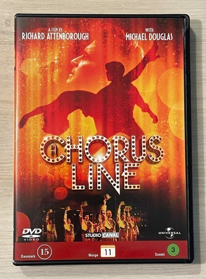 Richard Attenborough: CHORUS LINE (1985) Michael Douglas