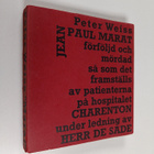 Peter Weiss : Jean Paul Marat förföljd och mördad så som ... - pikkukuva 1