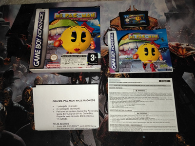 Ms. Pac-Man GBA (suomiohje A4)