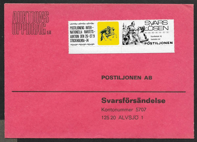 Ruotsi - Svarslösen merkki kuorella